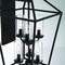 Eurofase Bastille Modern Incadescent Outdoor Lantern, 6-Light, Rectangle, Dimmable, Black/Glass 44307-011 - alternate 2